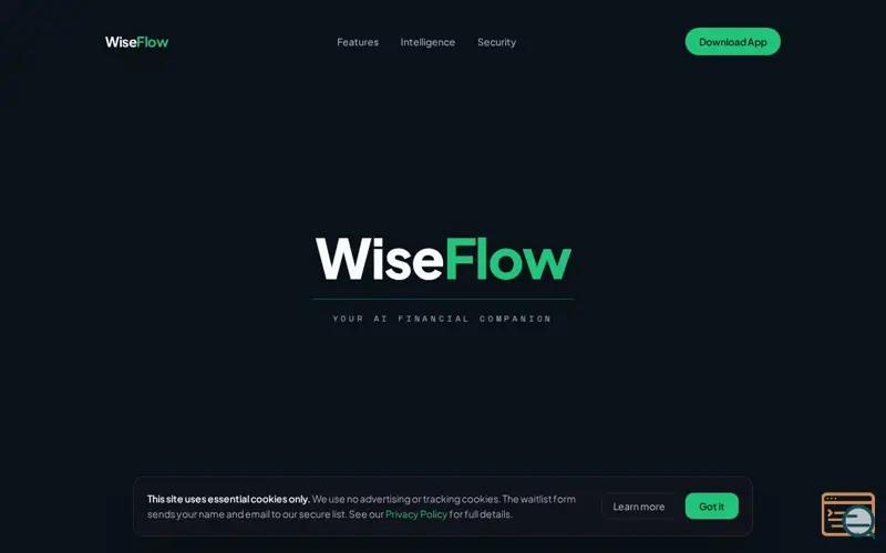 Screenshot of WiseFlow