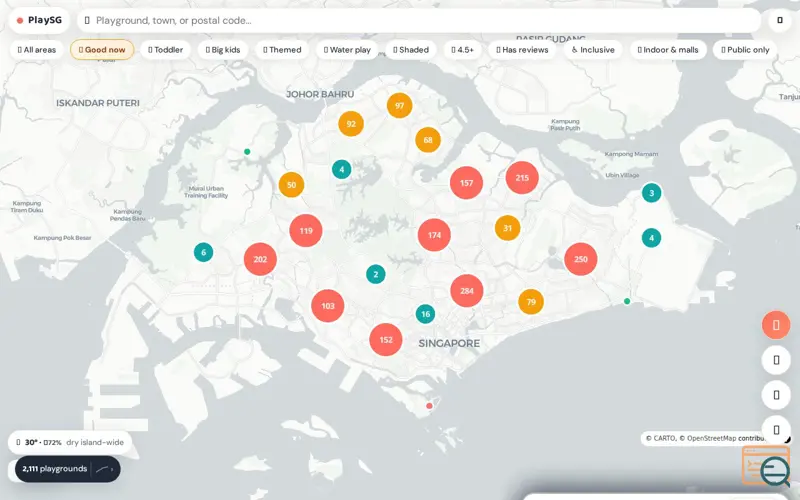 Screenshot of PlaySG