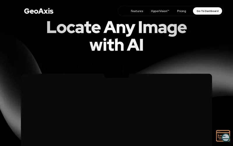 Screenshot of GeoAxis