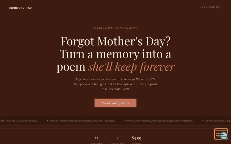 Screenshot of MemoryVerse