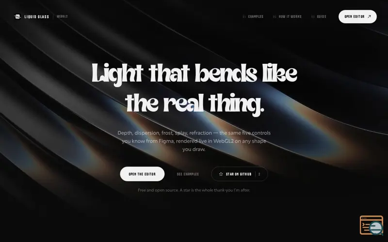 Screenshot of Liquid Glass