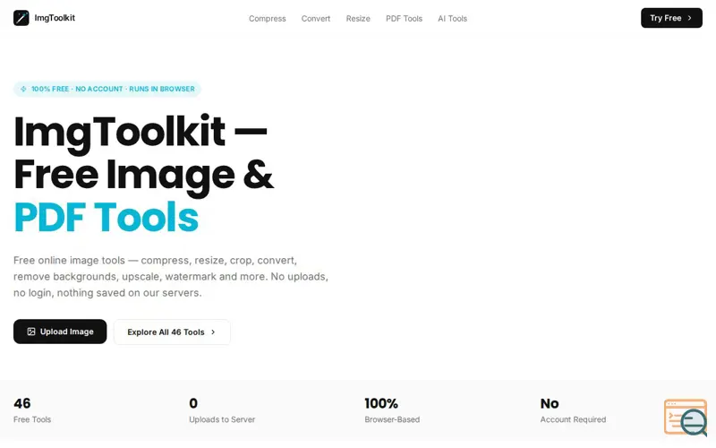 Screenshot of ImgToolkit