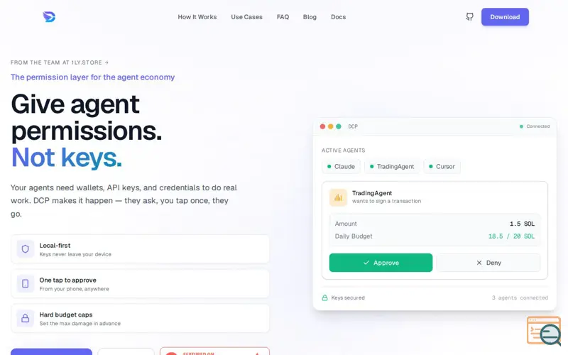 Screenshot of DCP