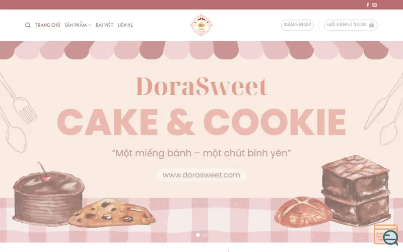 Screenshot of My Blog, a launch using ZHost Vietnam DNS
