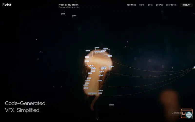 Screenshot of Blobit