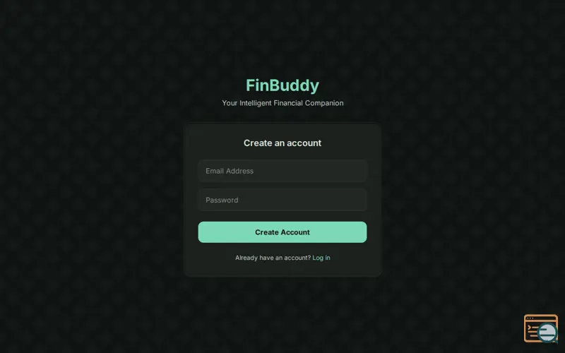 Screenshot of FinBuddy