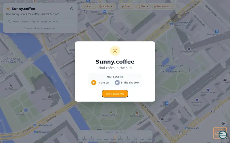 Screenshot of Sunny