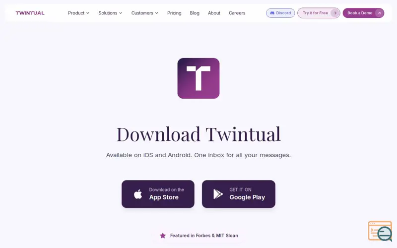 Screenshot of Twintual for Teams