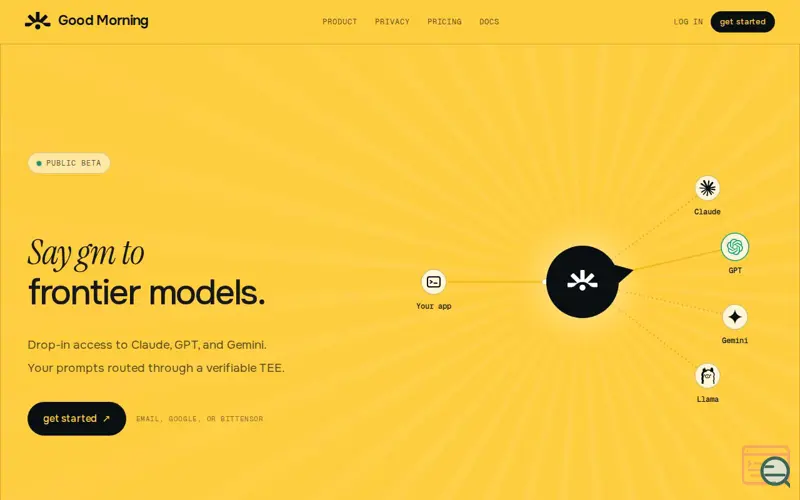 Screenshot of SayGM