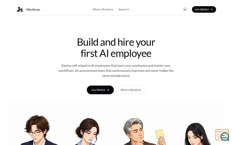 Screenshot of Worklone