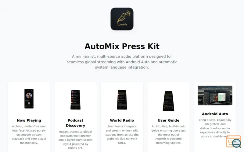 Screenshot of AutoMix