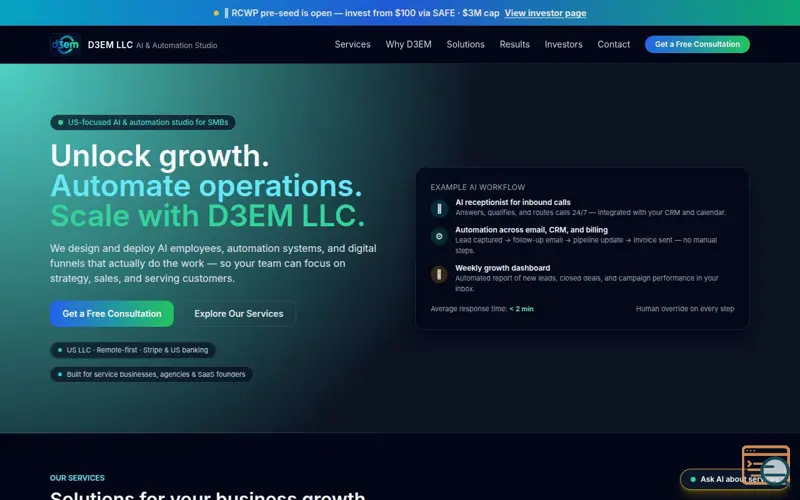 Screenshot of RCWP by D3em