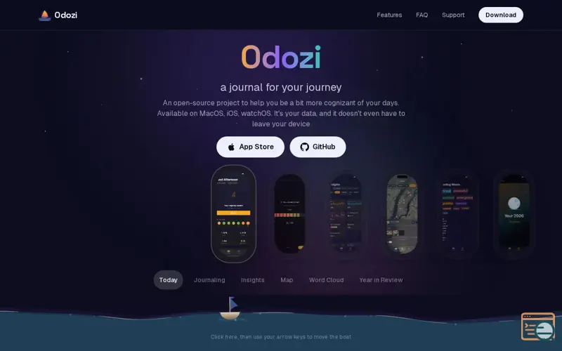 Screenshot of Odozi