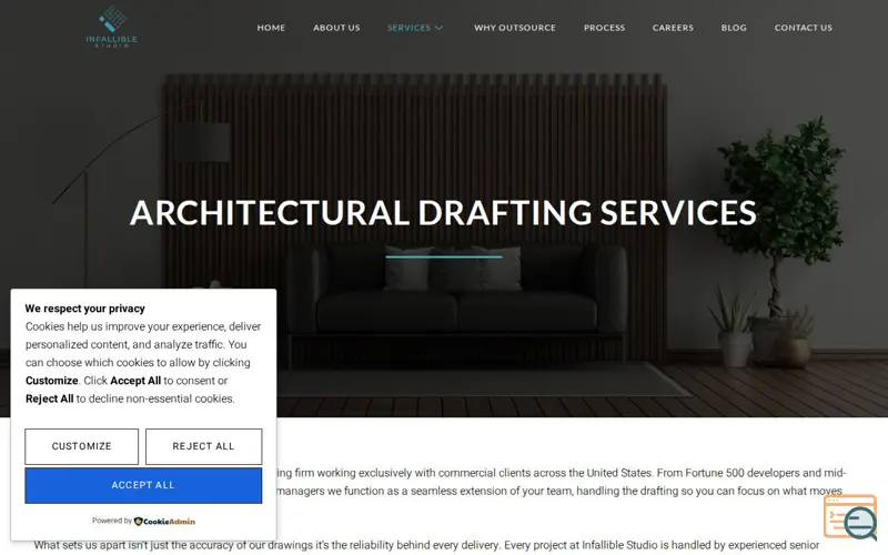 Screenshot of Millwork Shop Drawings 