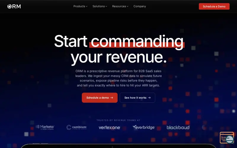 Screenshot of ORM Technologies