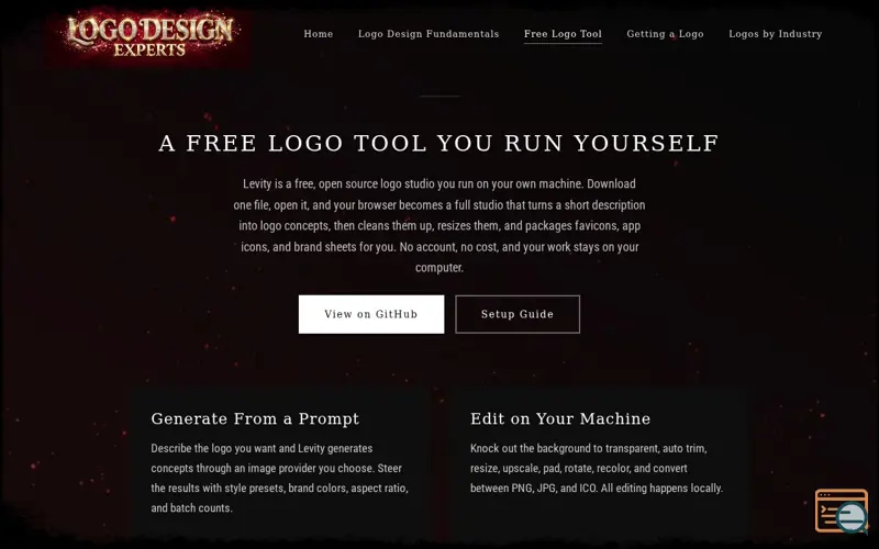 Screenshot of Logodesignxperts