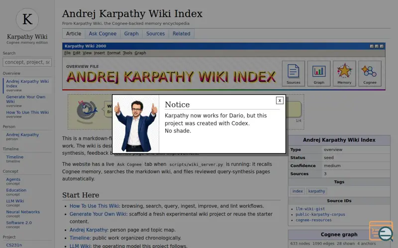 Screenshot of Andrej-karpathy