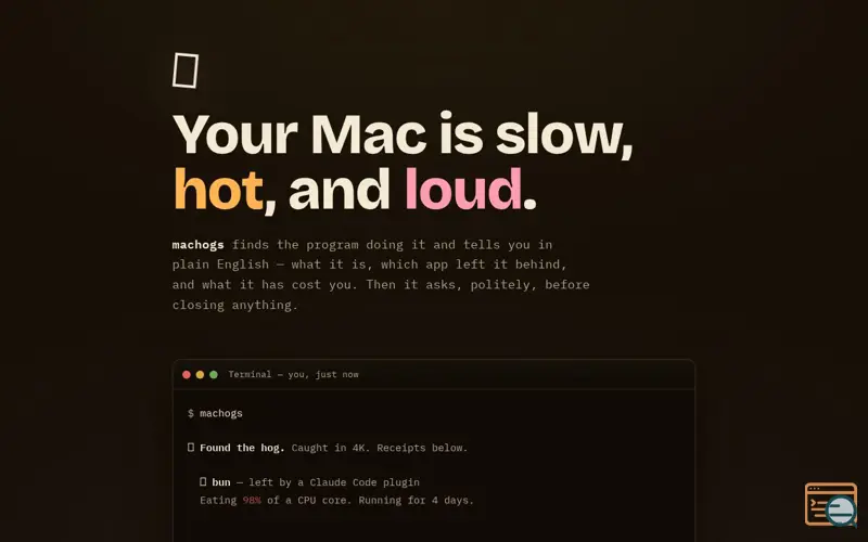 Screenshot of Machogs