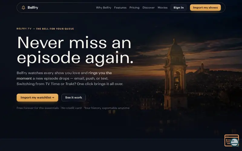 Screenshot of Belfry, a launch using Barracuda Email Security