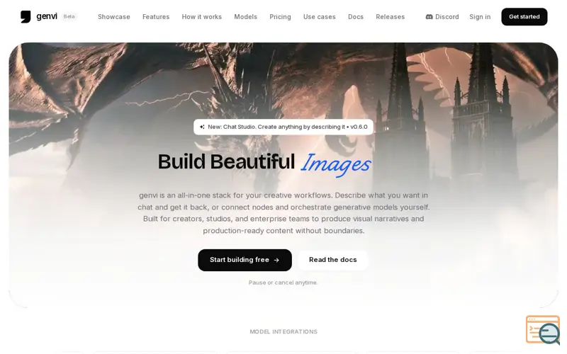 Screenshot of genvi