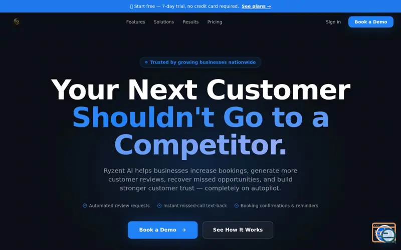 Screenshot of Ryzent AI