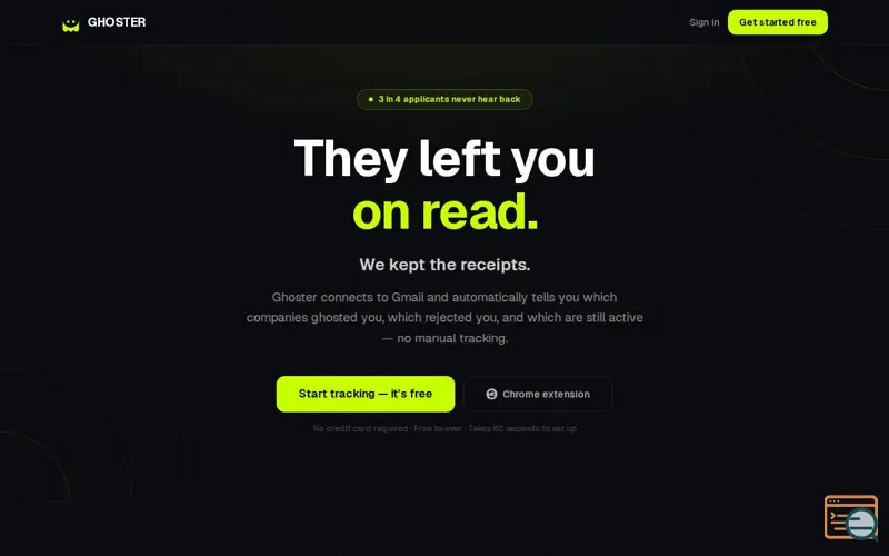 Screenshot of Ghoster