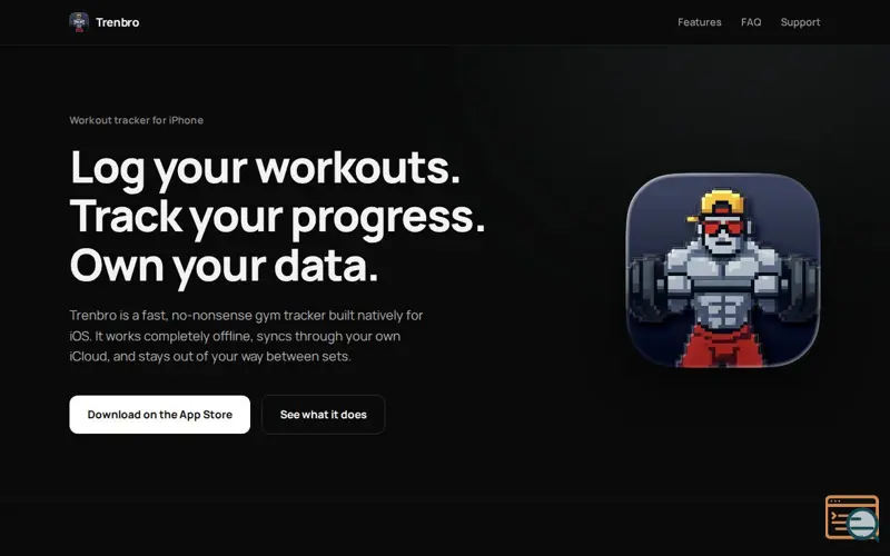 Screenshot of Trenbro