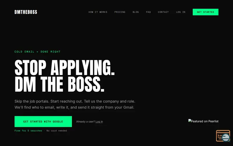 Screenshot of dm-the-boss