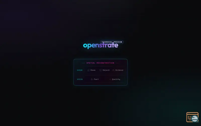 Screenshot of OpenStrate - Neural Machine Perception