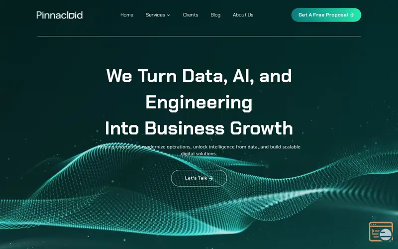 Screenshot of Pinnacloid