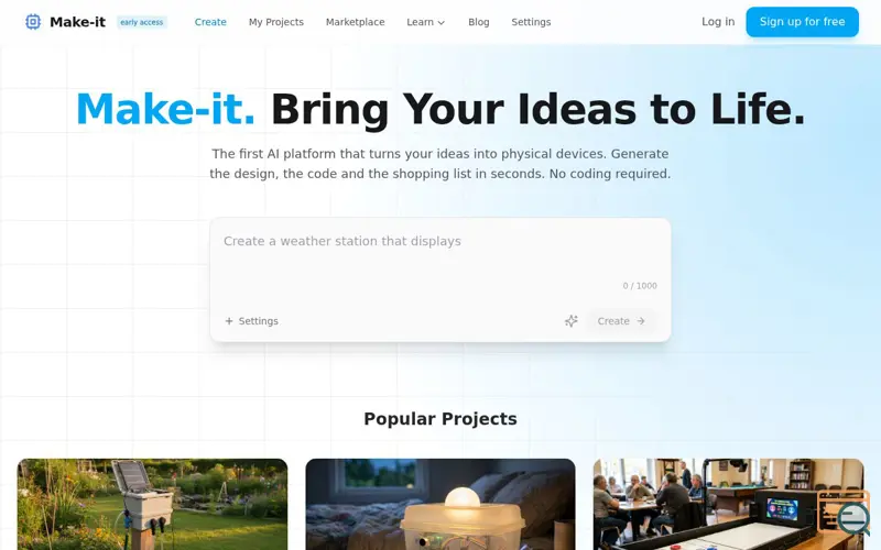 Screenshot of Make-it