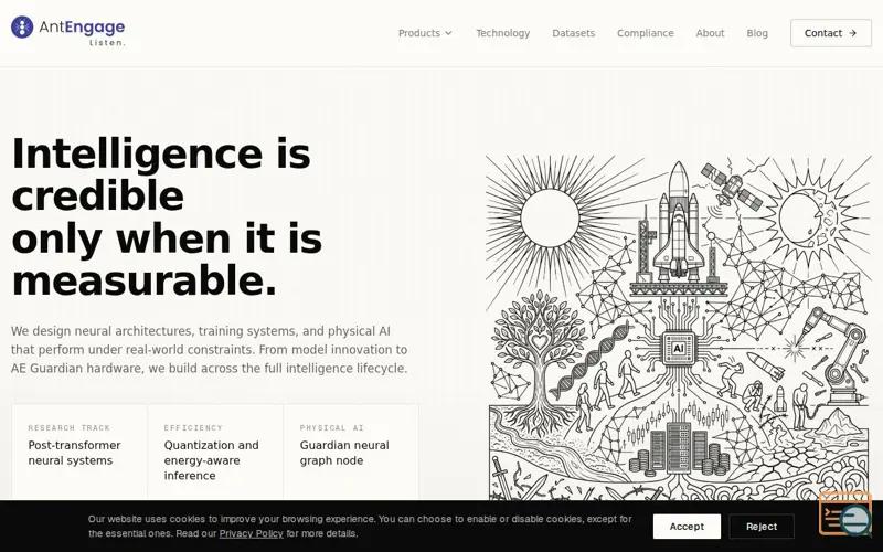 Screenshot of Fonix.AI by AntEngage