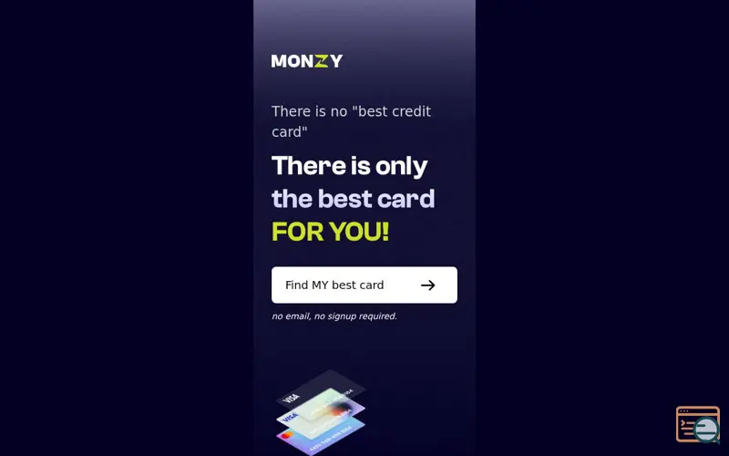 Screenshot of Monzy