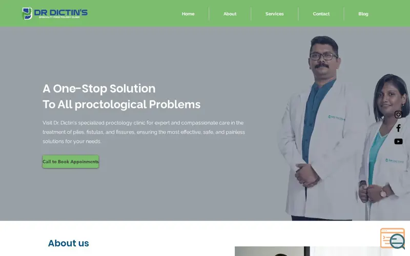 Screenshot of Dr dictins