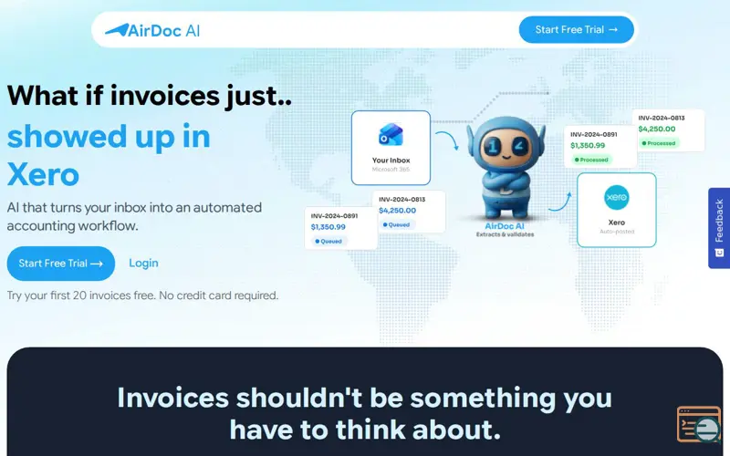 Screenshot of AirDoc AI