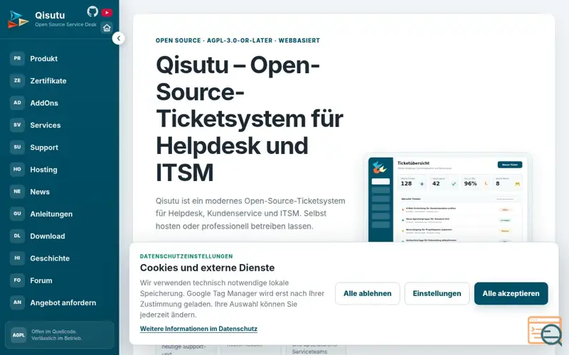Screenshot of Qisutu