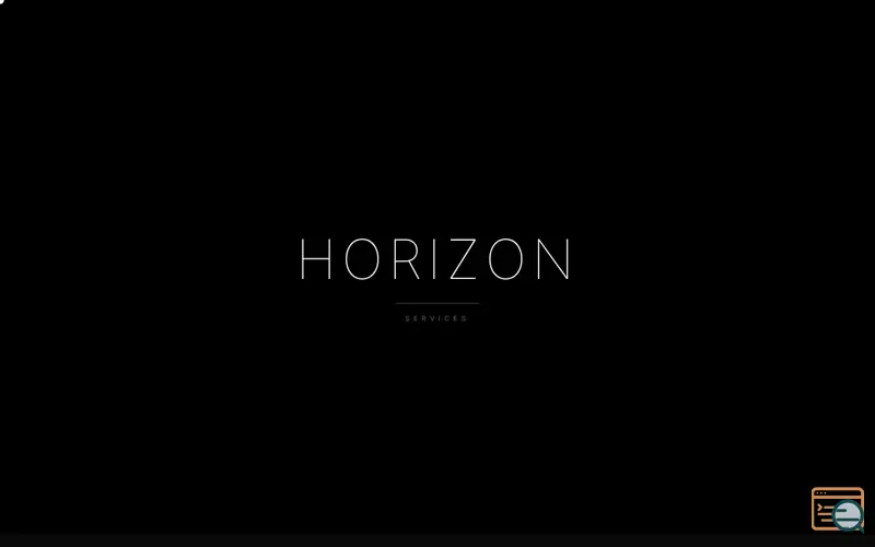 Screenshot of Horizon Security