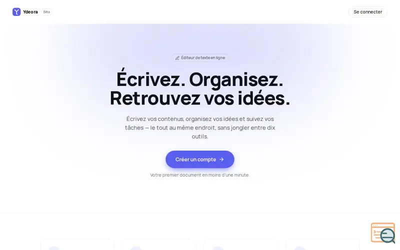 Screenshot of Ydeora