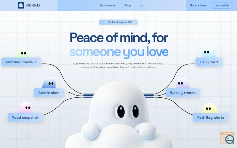 Screenshot of Oki Doki