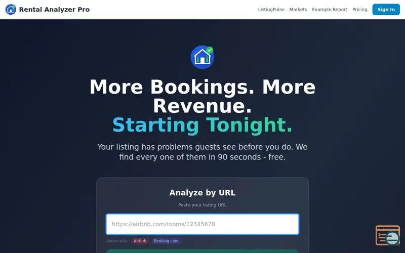 Screenshot of Rental Analyzer Pro