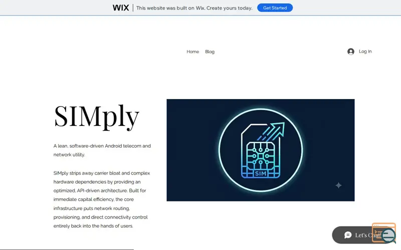 Screenshot of SIMPly