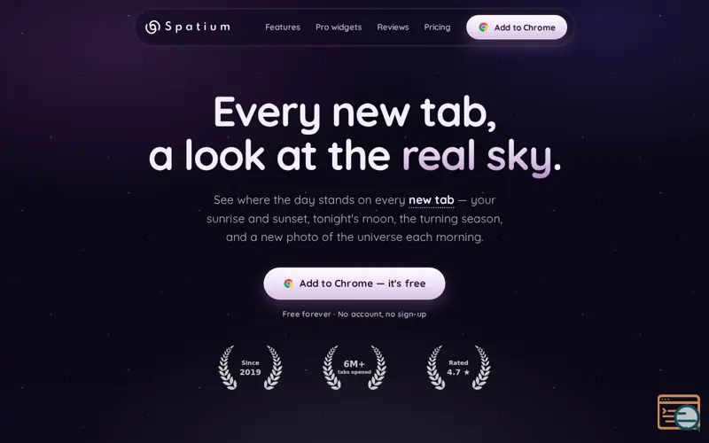 Screenshot of Spatium 