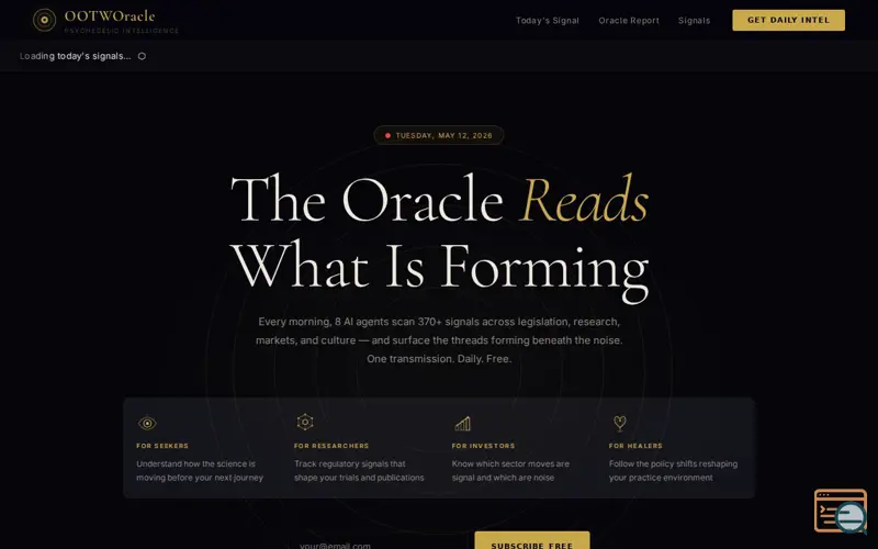 Screenshot of OOTWOracle