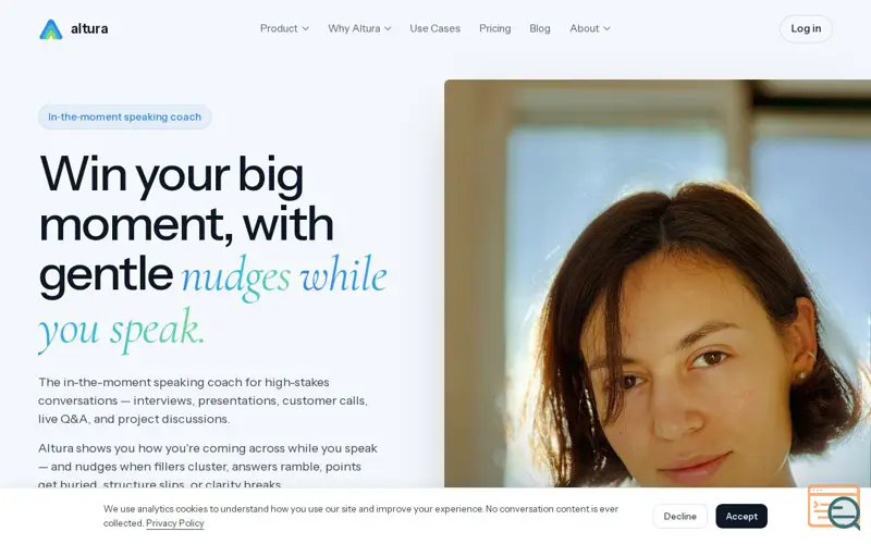 Screenshot of Altura