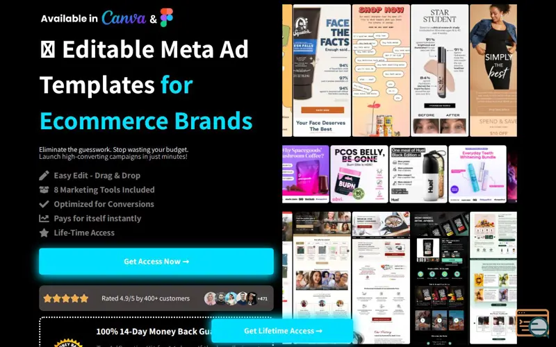 Screenshot of AdCreativeKit