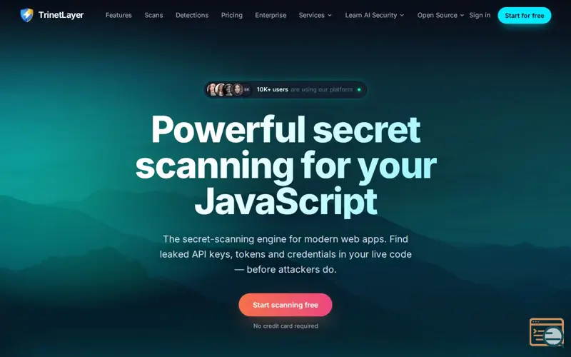 Screenshot of Trinet_Layer