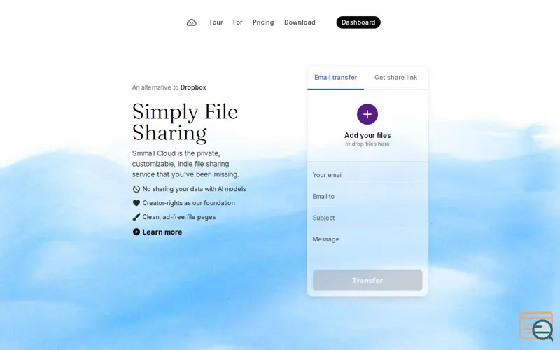 Screenshot of Smmall Cloud