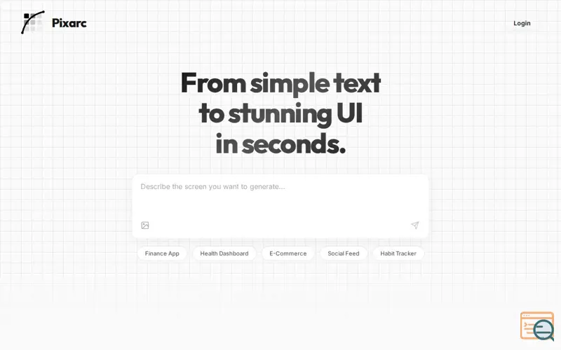 Screenshot of Pixarc