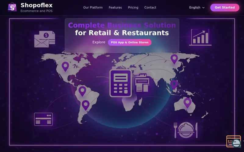 Screenshot of Shopoflex
