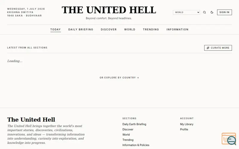 Screenshot of The United Hell 